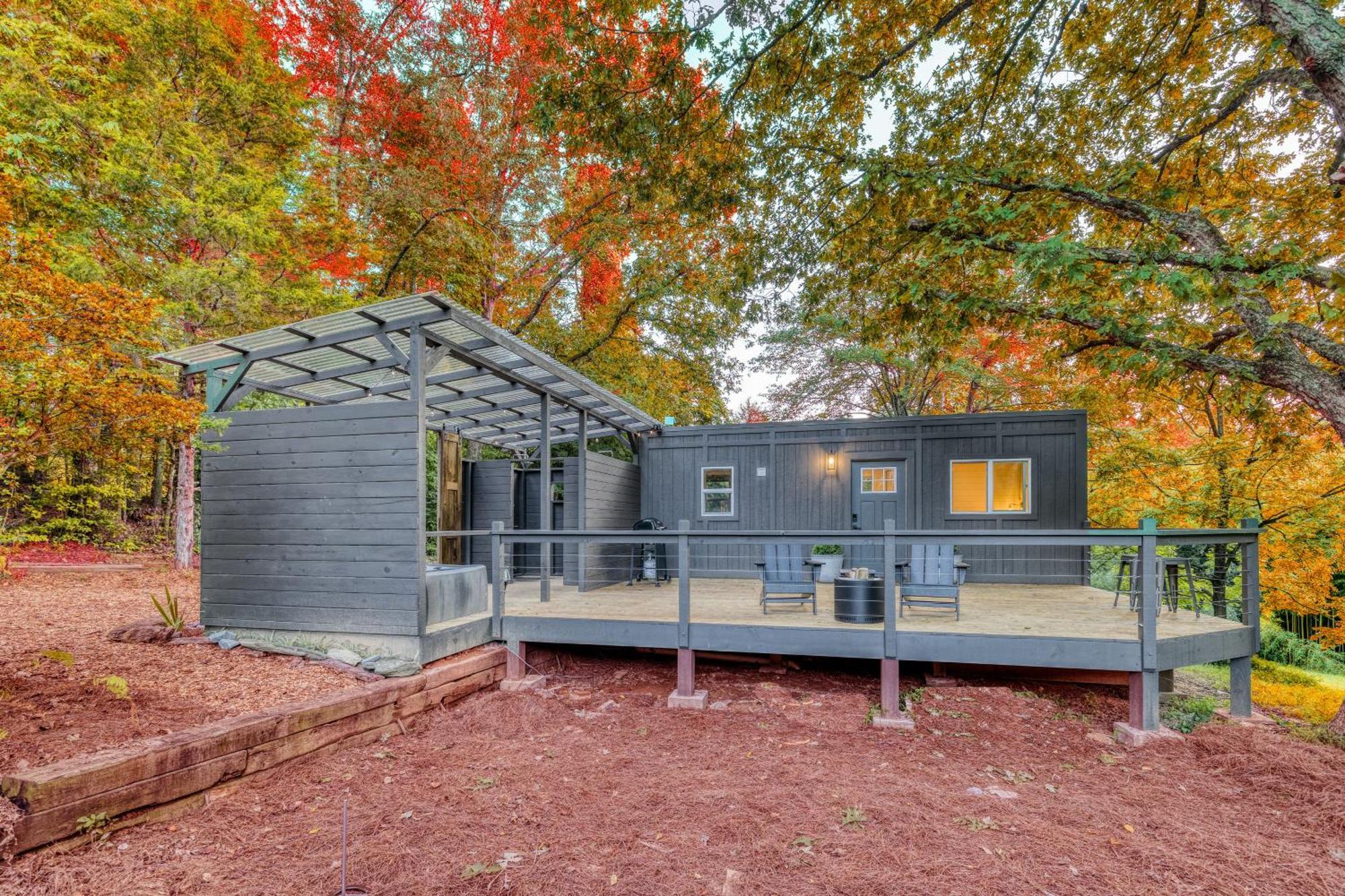 Couples Retreat: King Bed:Hot Tub:Firepit & More Blue Ridge Dış mekan fotoğraf